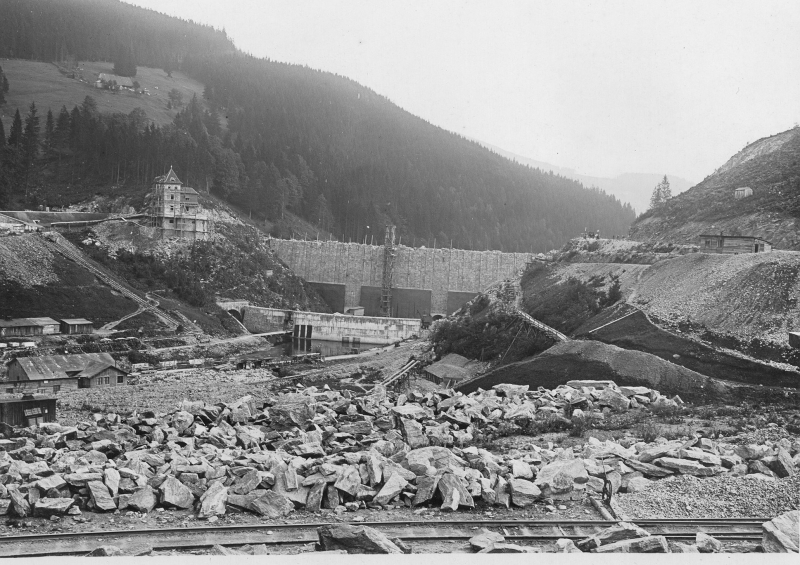 Krkonoše - Labská přehrada 1915